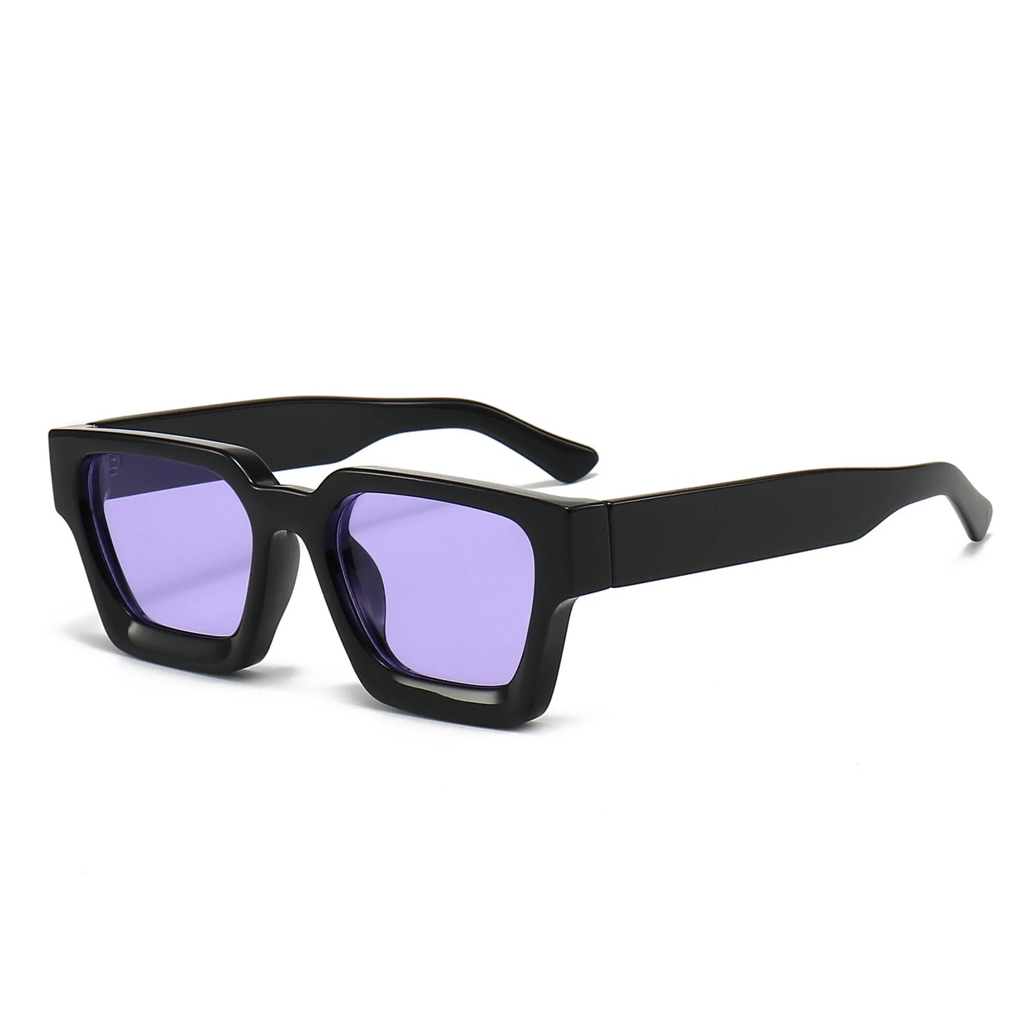 Lunettes de Soleil Carrées Style Rétro Unisexe