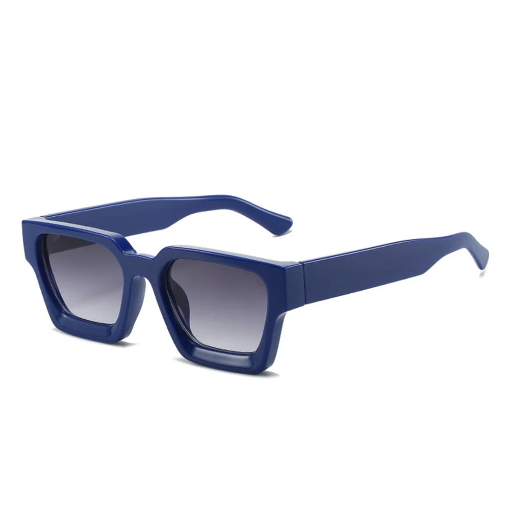 Lunettes de Soleil Carrées Style Rétro Unisexe
